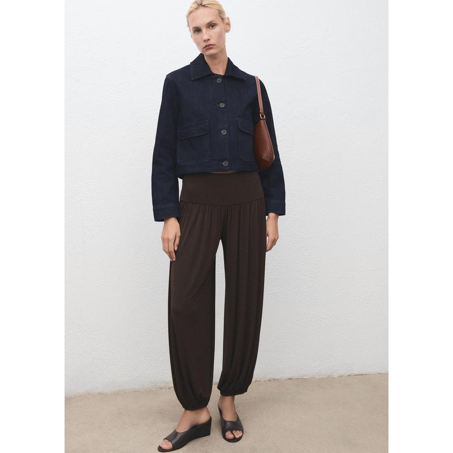 MANGO Romeo Ovale Schultertasche  