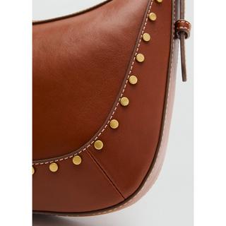 MANGO Sac à Bandoulière avec Clous Décoratifs  