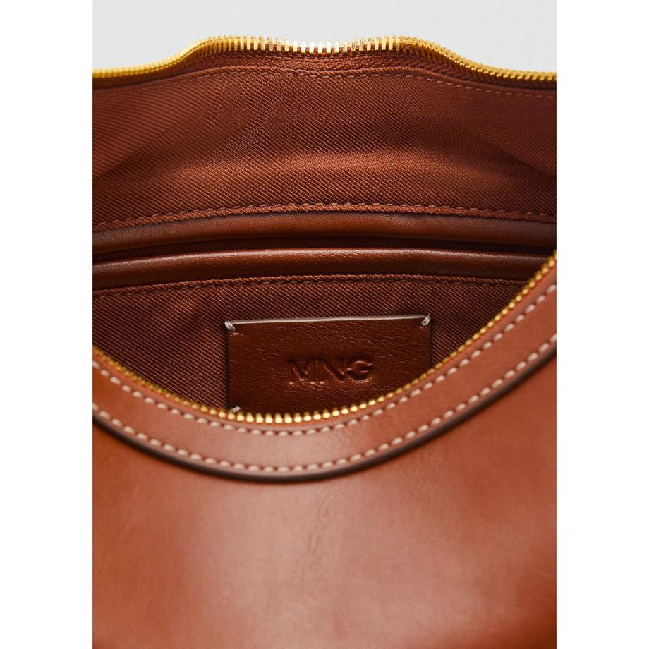 MANGO Borsa a Tracolla con Borchie Decorative  