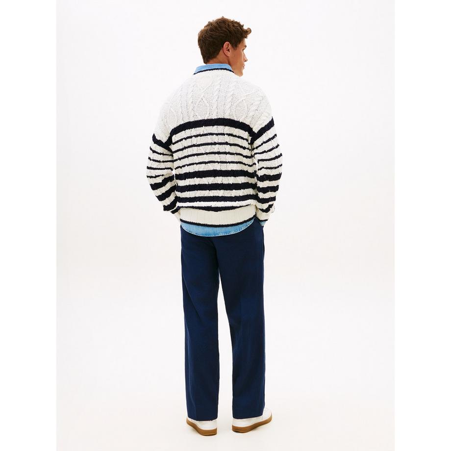 TOMMY HILFIGER Pull à torsades  