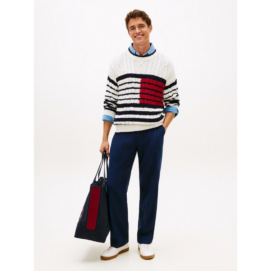 TOMMY HILFIGER Pull à torsades  