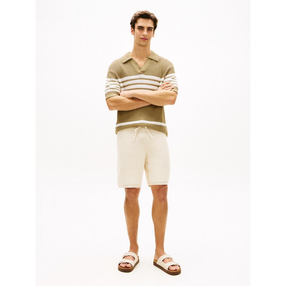 TOMMY HILFIGER Shorts aus Bio-Baumwollmischung  