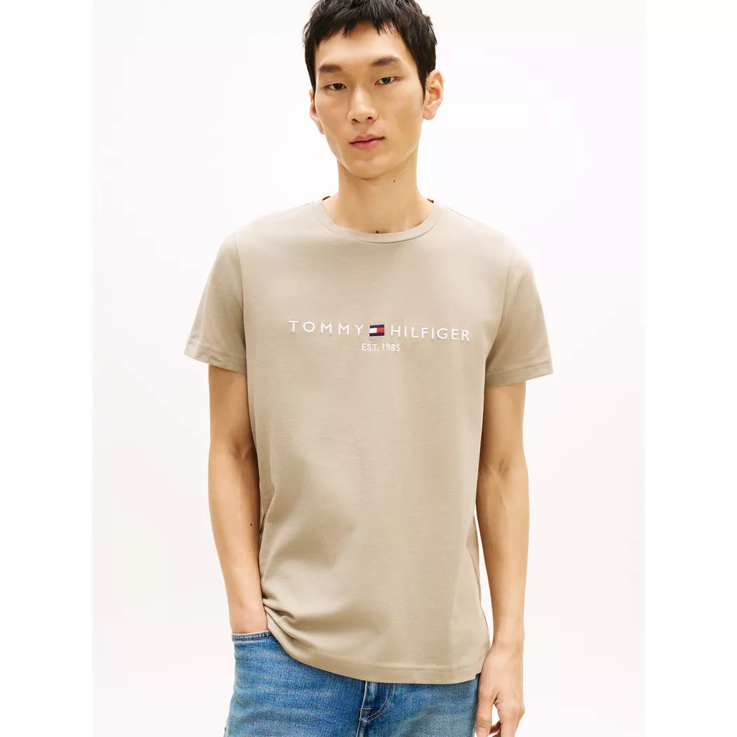 Tommy Hilfiger - T-Shirt, für Herren, Beige, Größe XXL