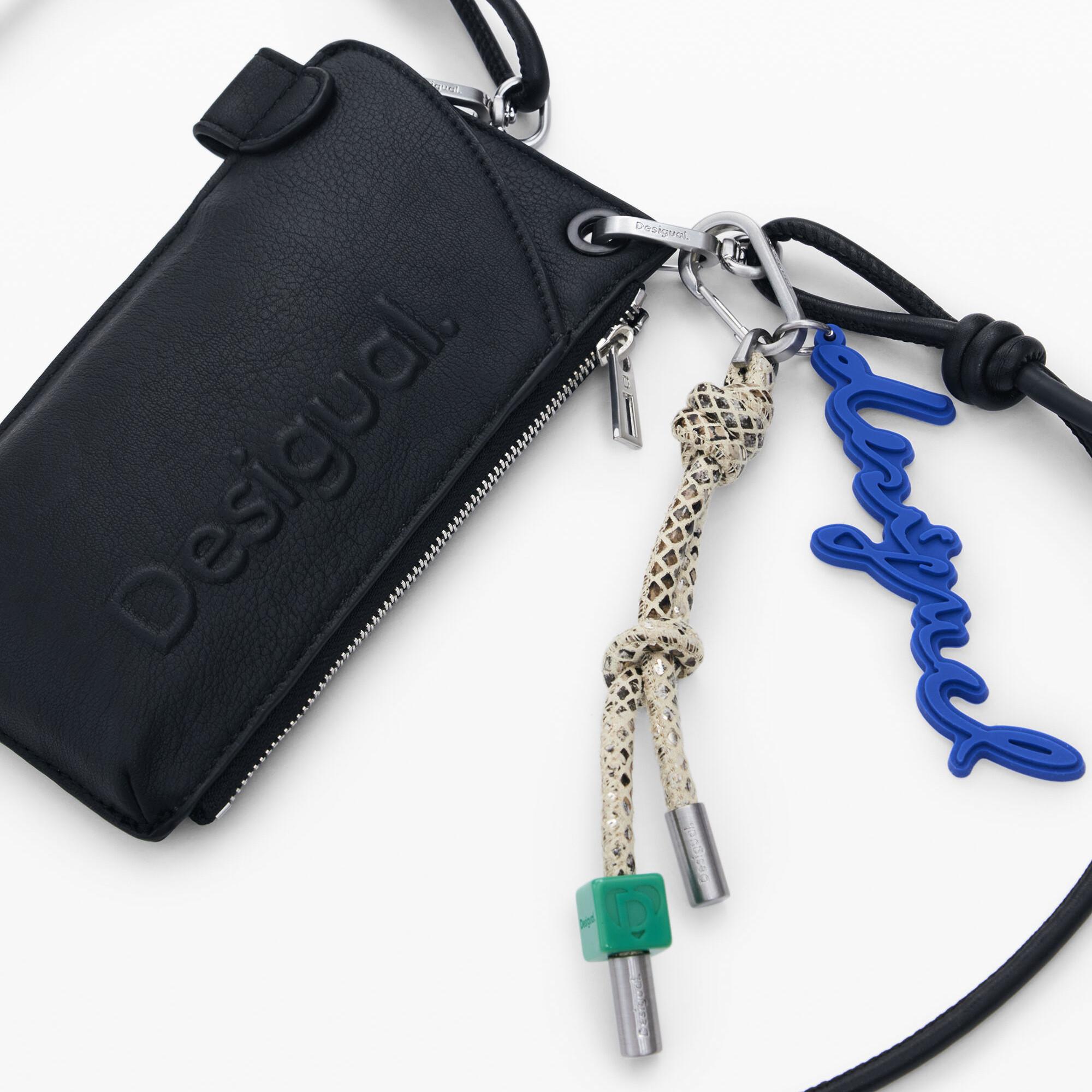 Desigual Mini Borsa a Tracolla con Ciondolo  