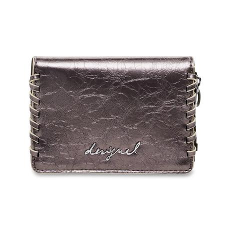 Desigual Portefeuille Finition Métallisée  
