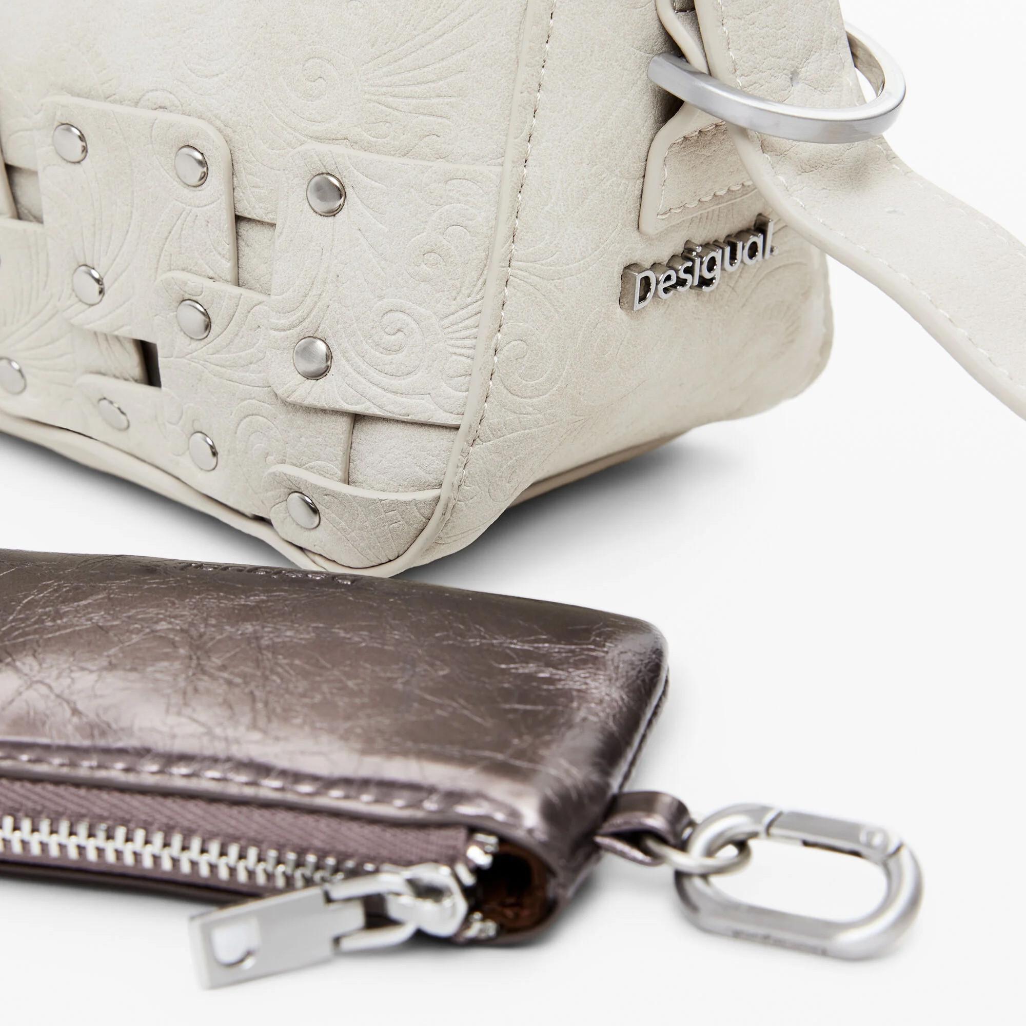 Desigual Sac Bandoulière Effet Patchwork  