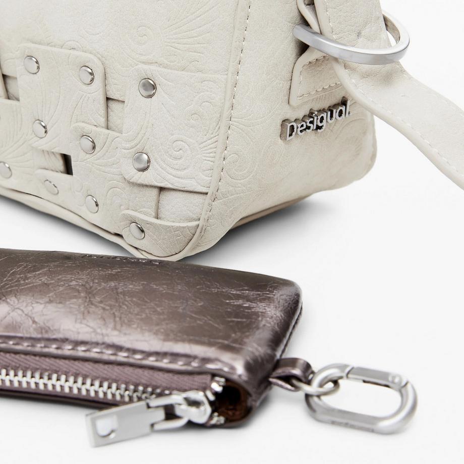 Desigual Schultertasche Patchwork Look  