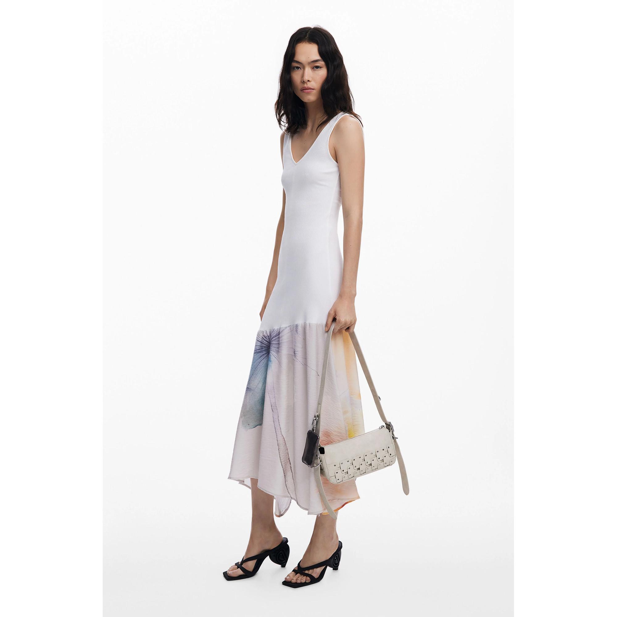 Desigual Sac Bandoulière Effet Patchwork  