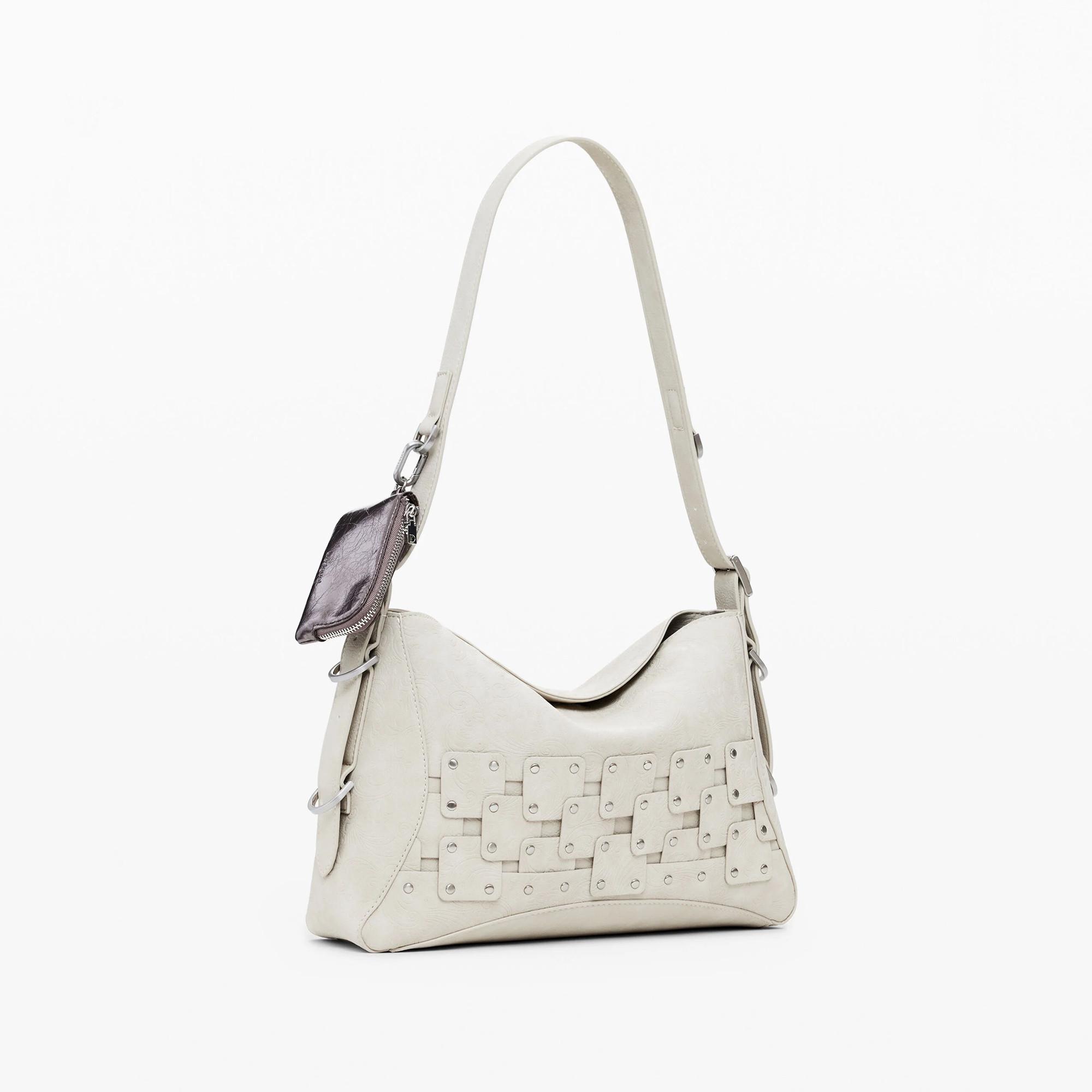 Desigual Borsa a Tracolla con Borchie  