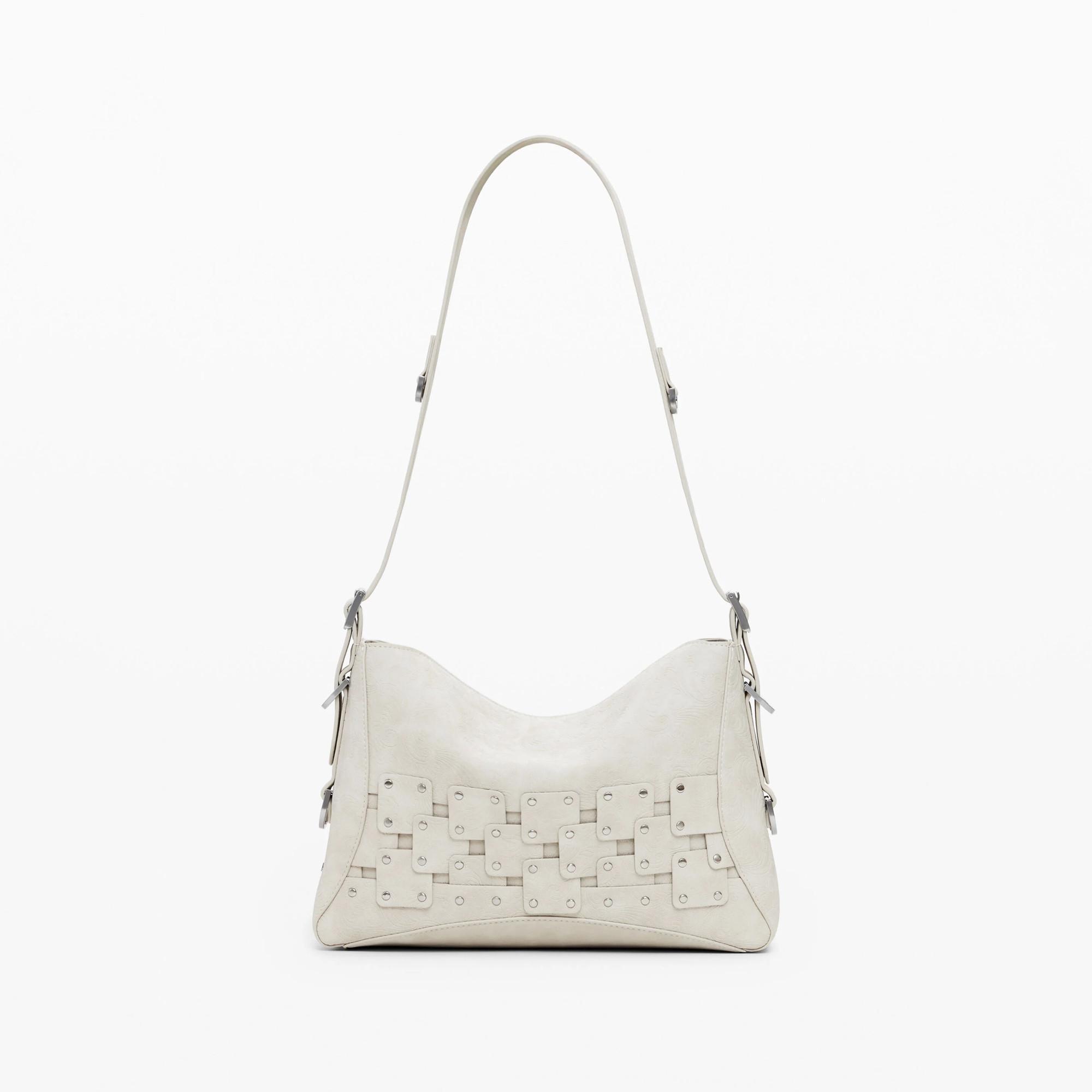 Desigual Borsa a Tracolla con Borchie  