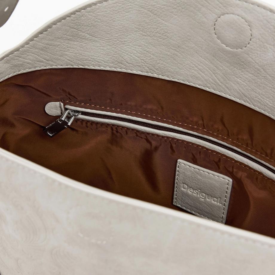 Desigual Schultertasche mit Nieten  