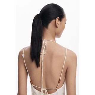 Desigual Vestito lungo con scollo a V e spalline sottili  