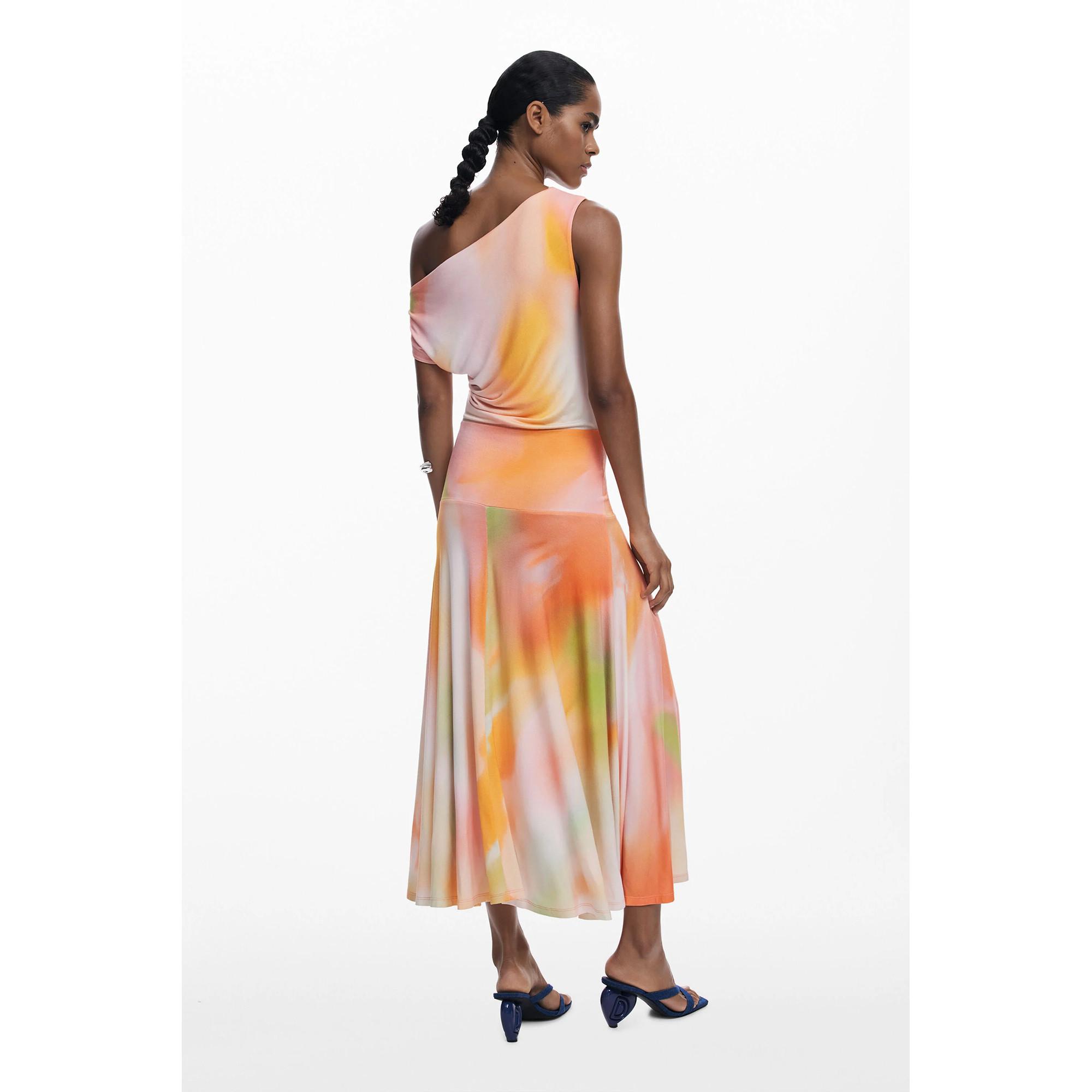 Desigual Vestito Midi Monospalla  