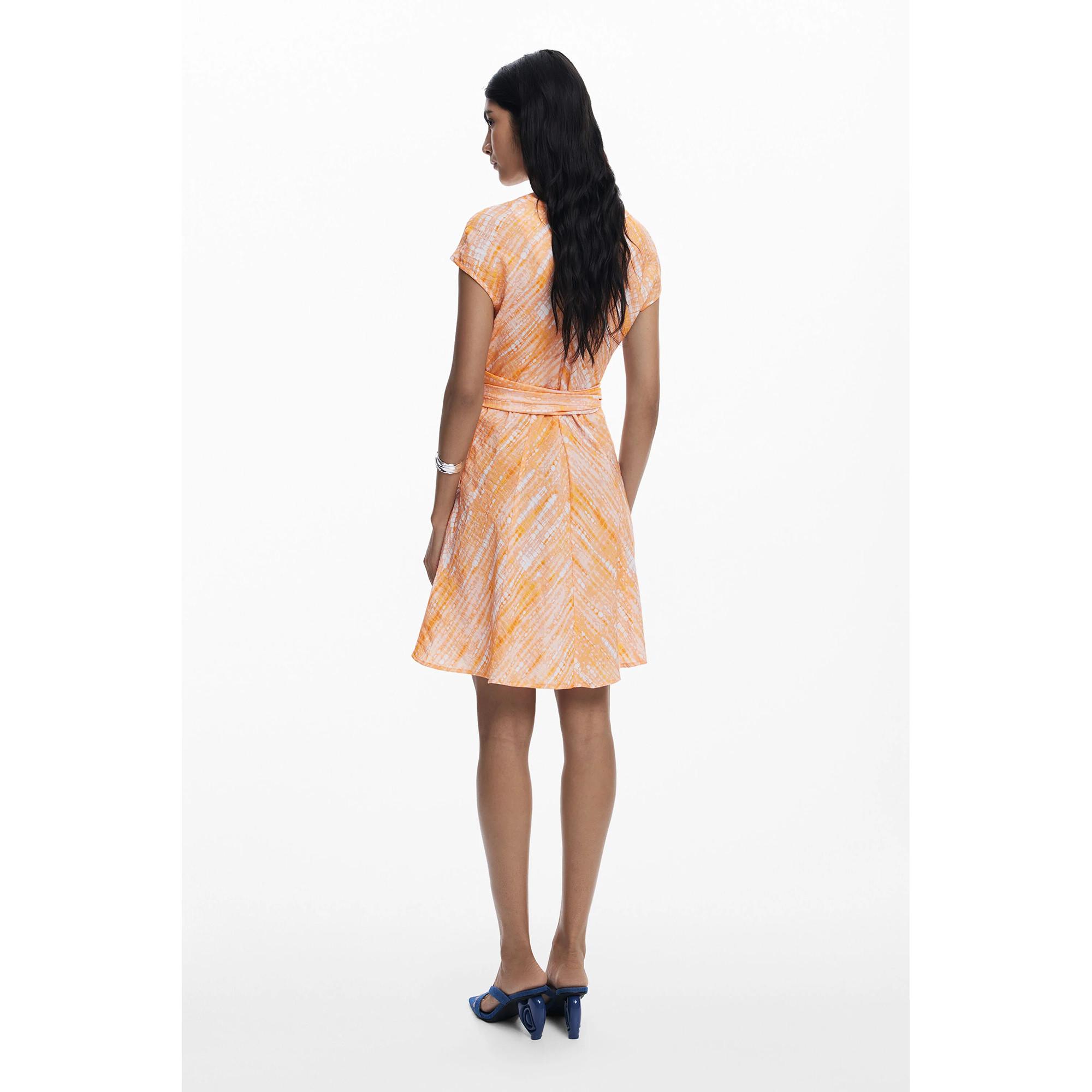 Desigual Mini Robe Col V  