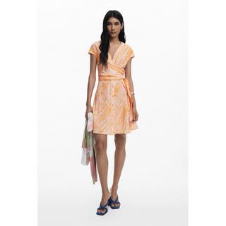 Desigual Mini Robe Col V  