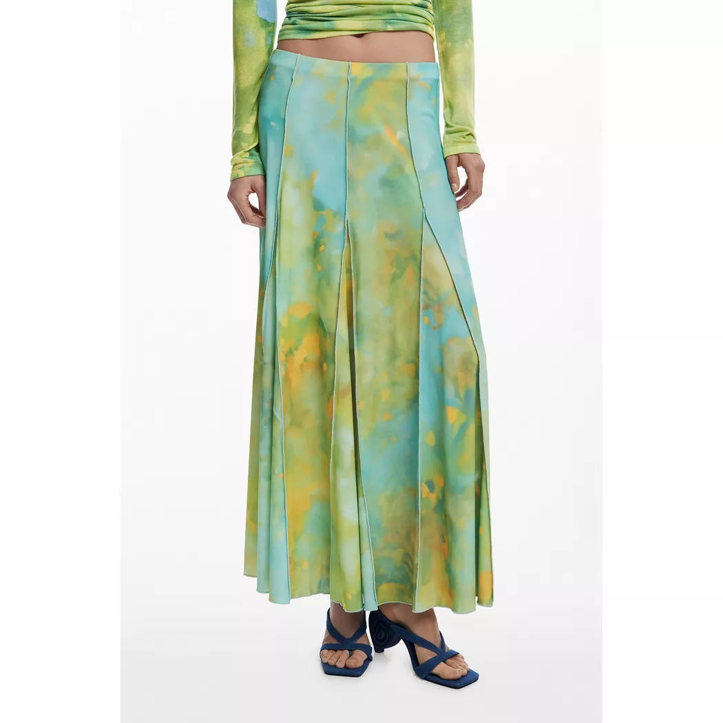 Desigual Blouse broderies ballon BLUE XL female