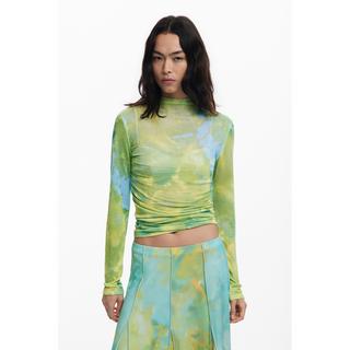 Desigual Bedruckte Langarmbluse  