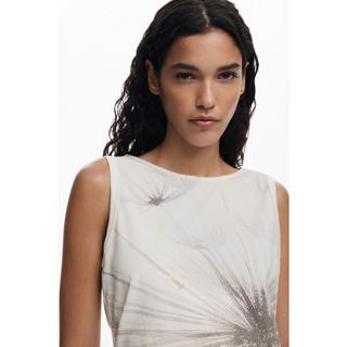 Desigual T-shirt stampata senza maniche  