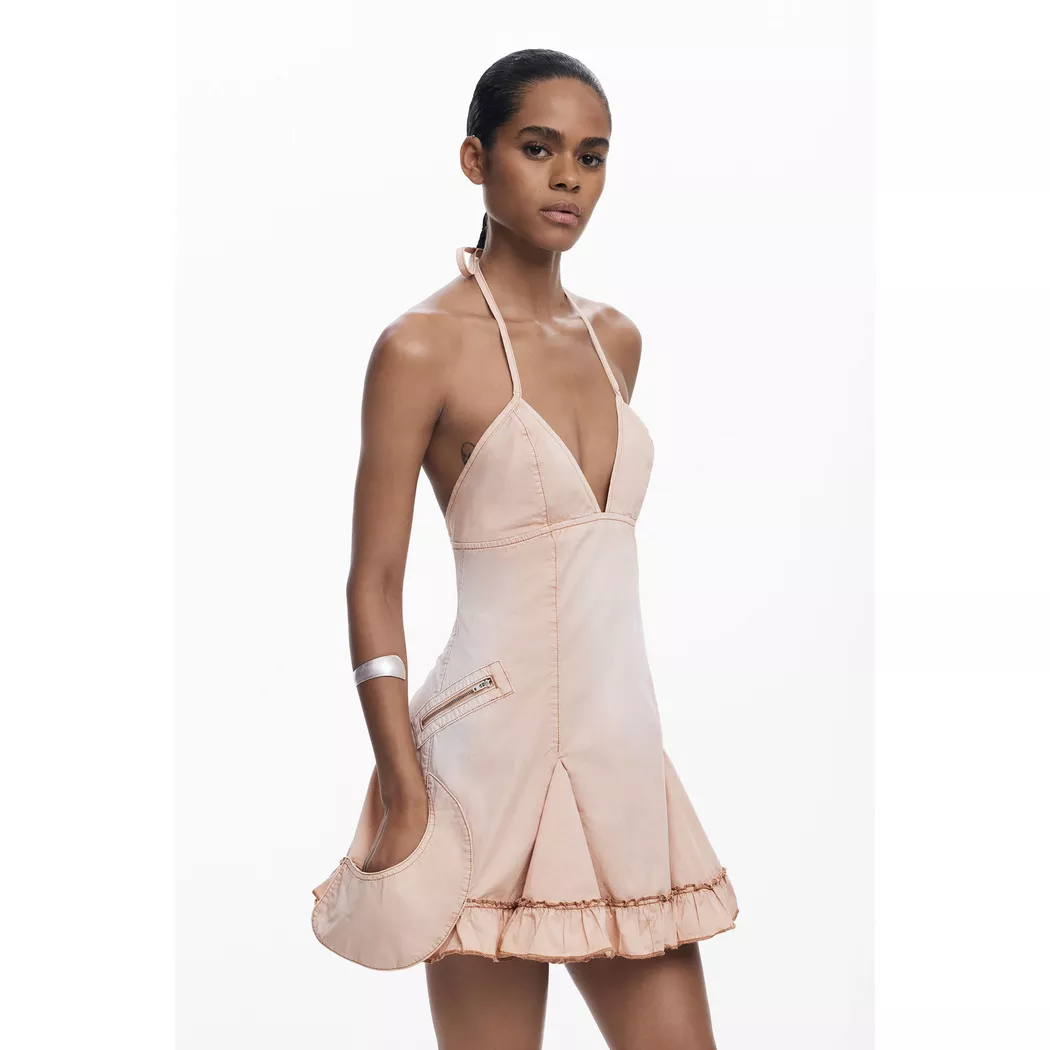 Desigual - Kleid, für Damen, Rouge Größe XL