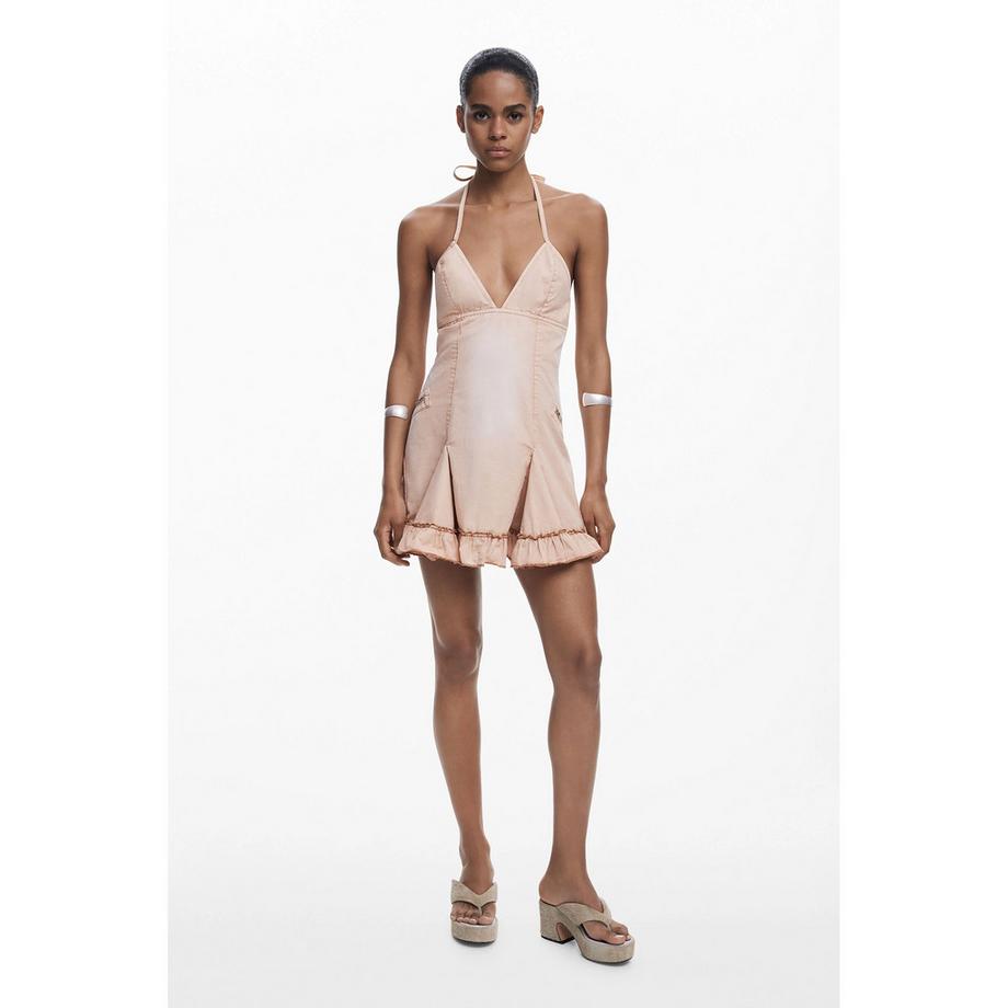 Desigual Neckholder Mini Kleid  