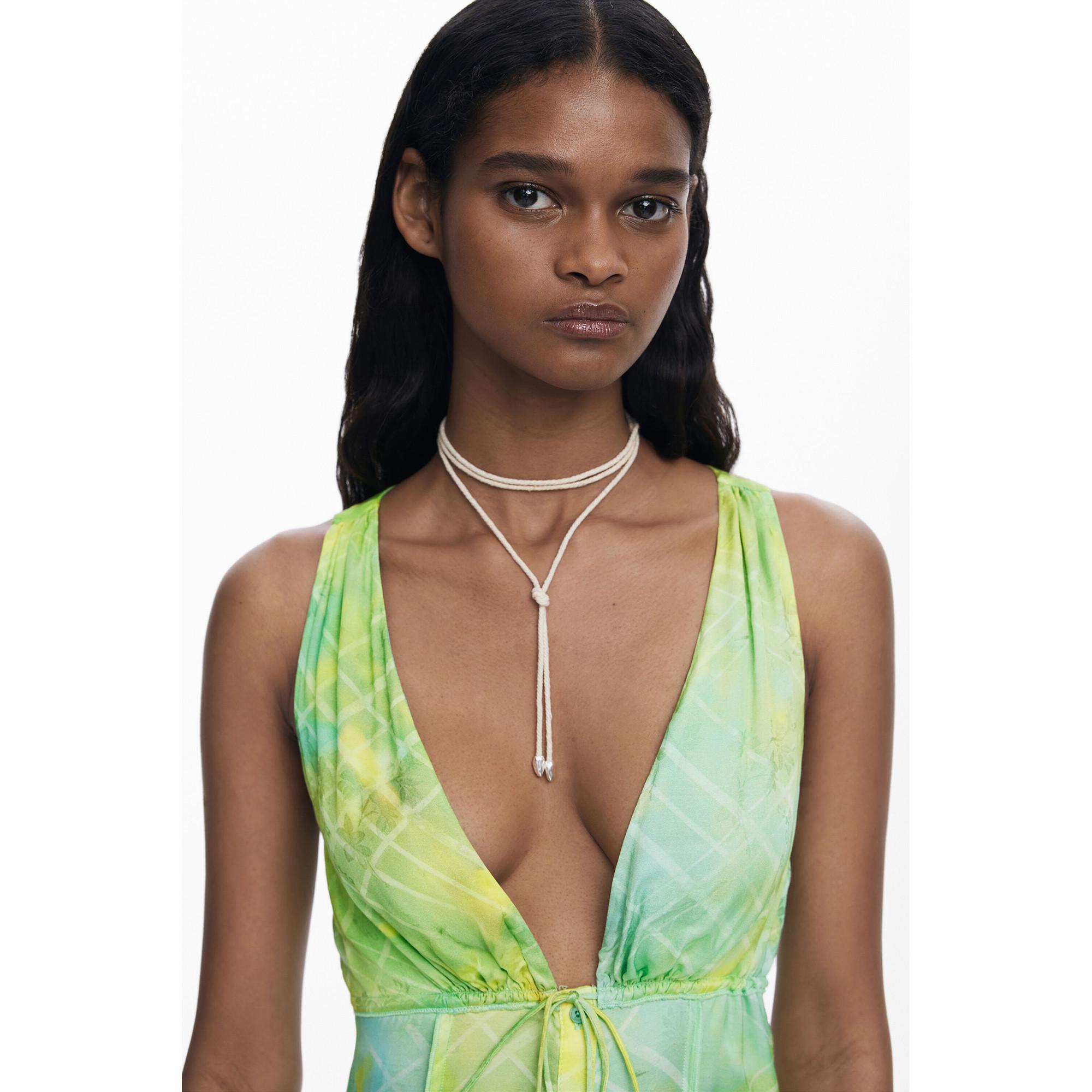 Desigual Vestito Midi Senza Maniche  