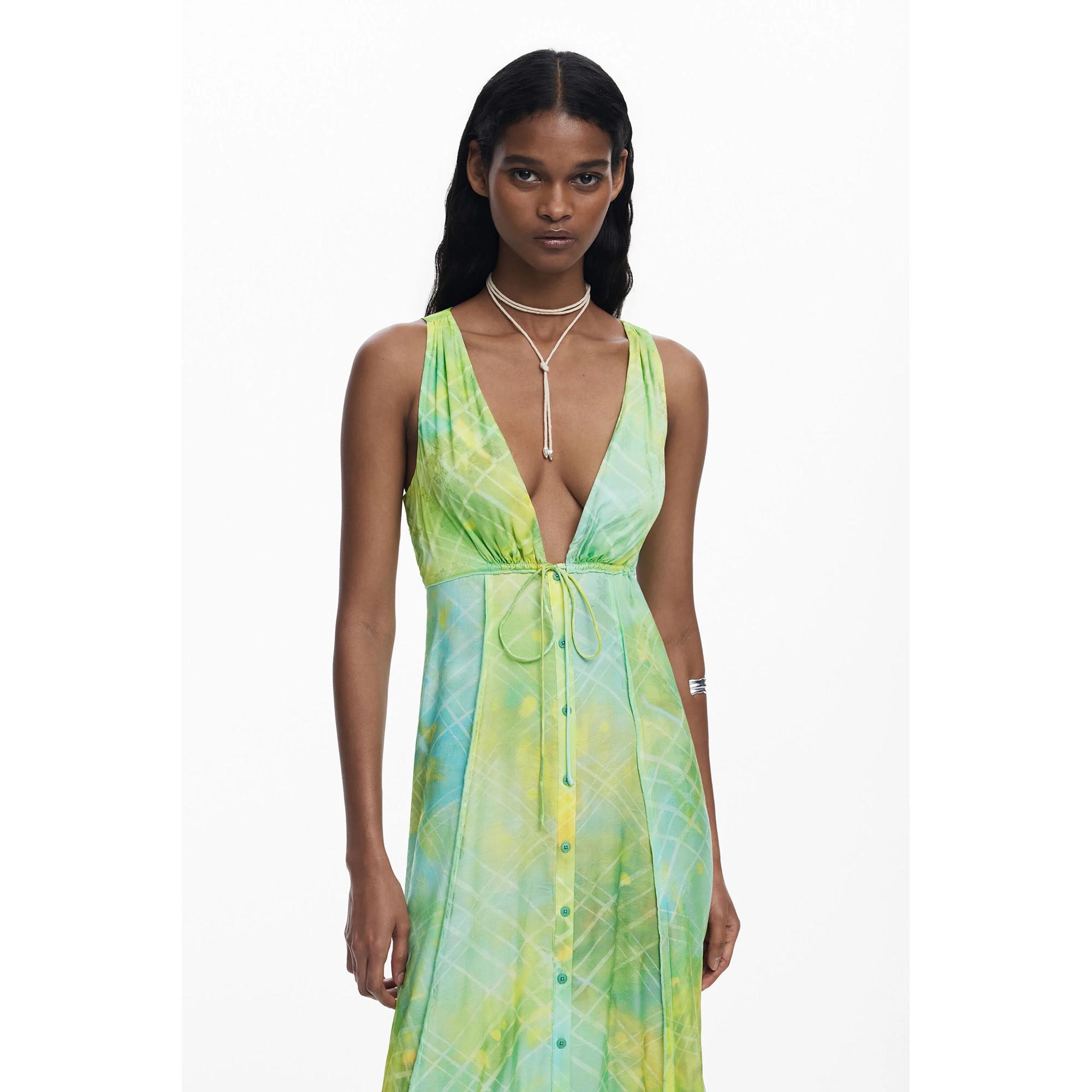 Desigual Vestito Midi Senza Maniche  