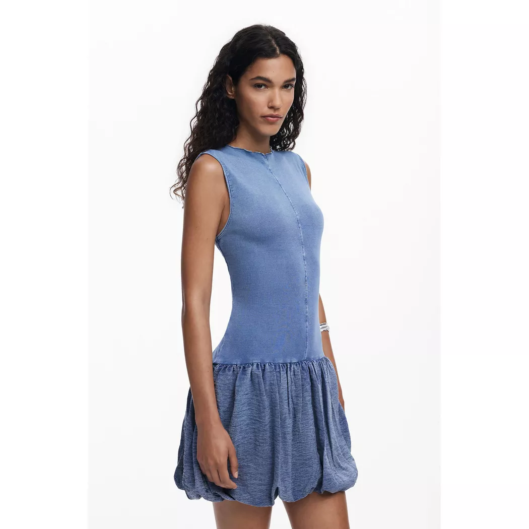 Desigual - Kleid, für Damen, Anthrazit, Größe M