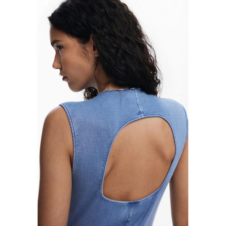 Desigual Mini Abito Senza Maniche  