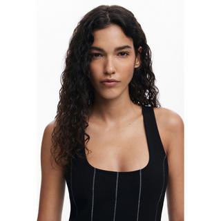 Desigual Vestito Mini Senza Maniche  