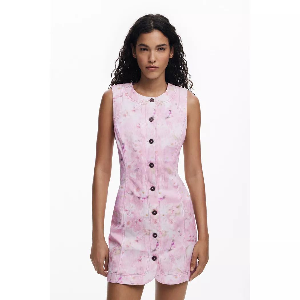 Desigual - Kleid, für Damen, Rouge Größe S 2