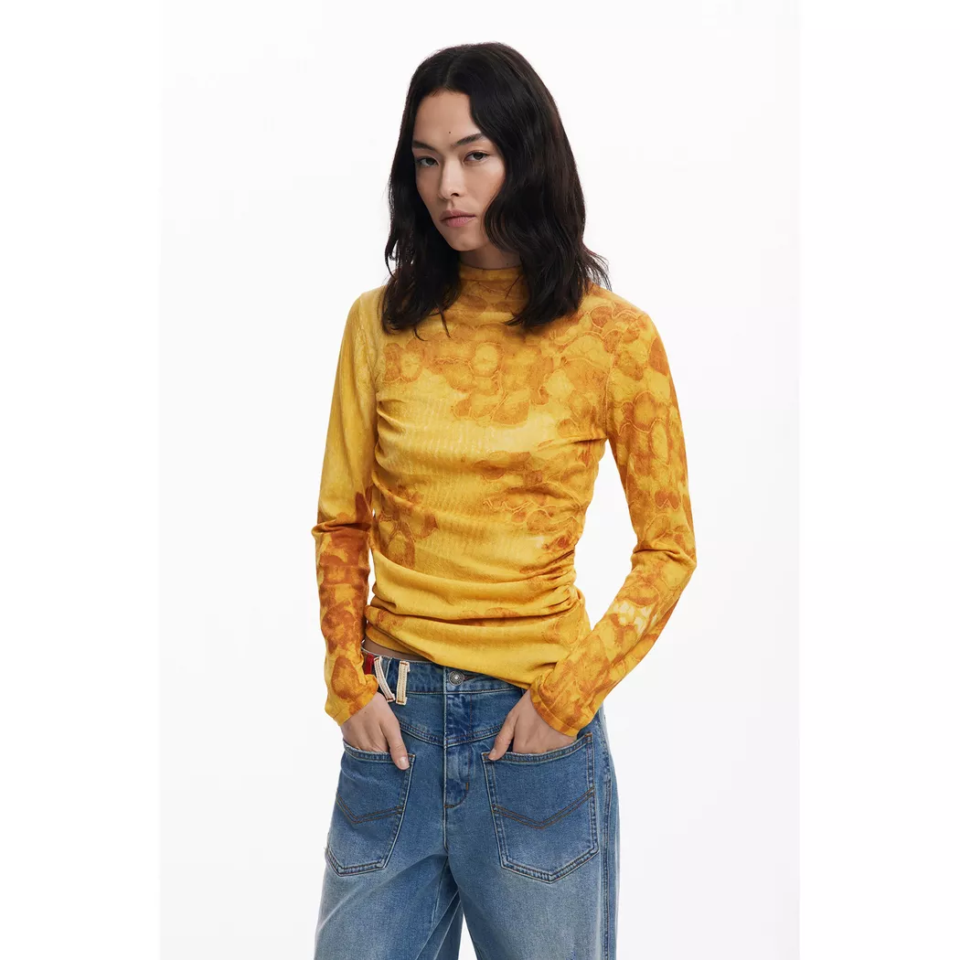 Desigual - Sweatshirt, für Damen, Gelb, Größe M