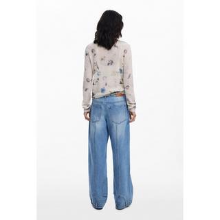 Desigual Jeans Gamba Dritta  