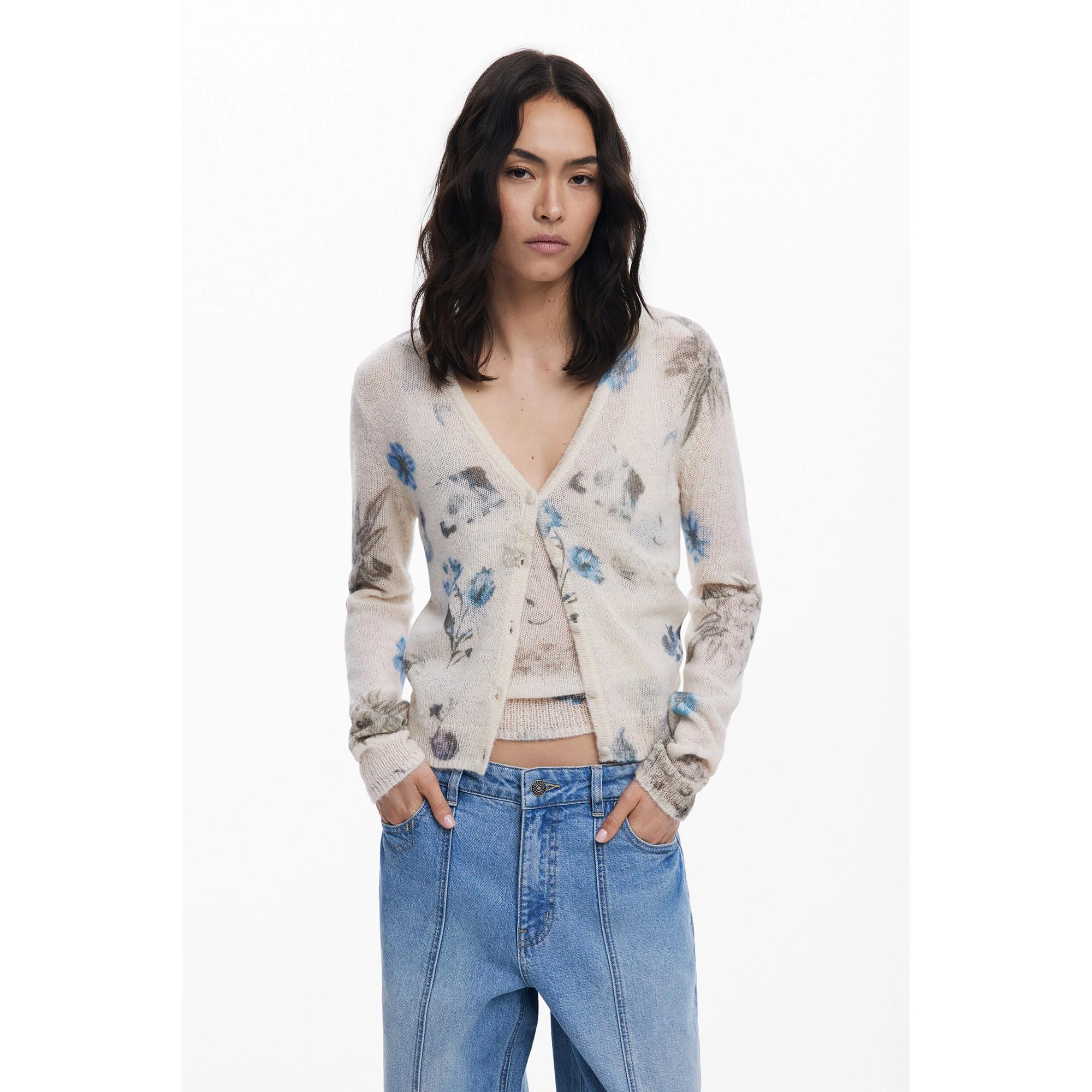 Desigual Jeans Gamba Dritta  