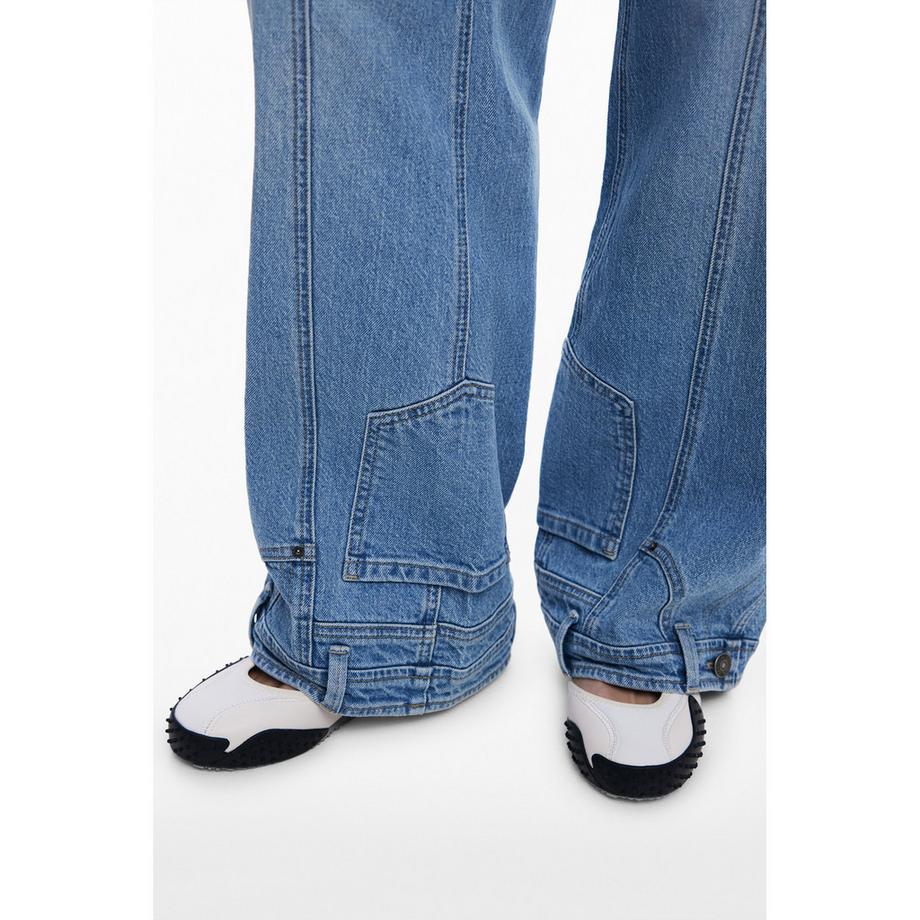 Desigual Jean Coupe Droite  