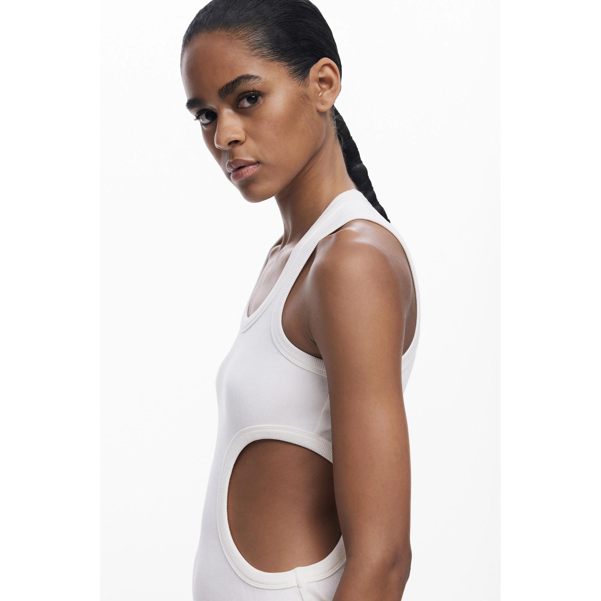 Desigual Schulterfreies Slim Fit Top  