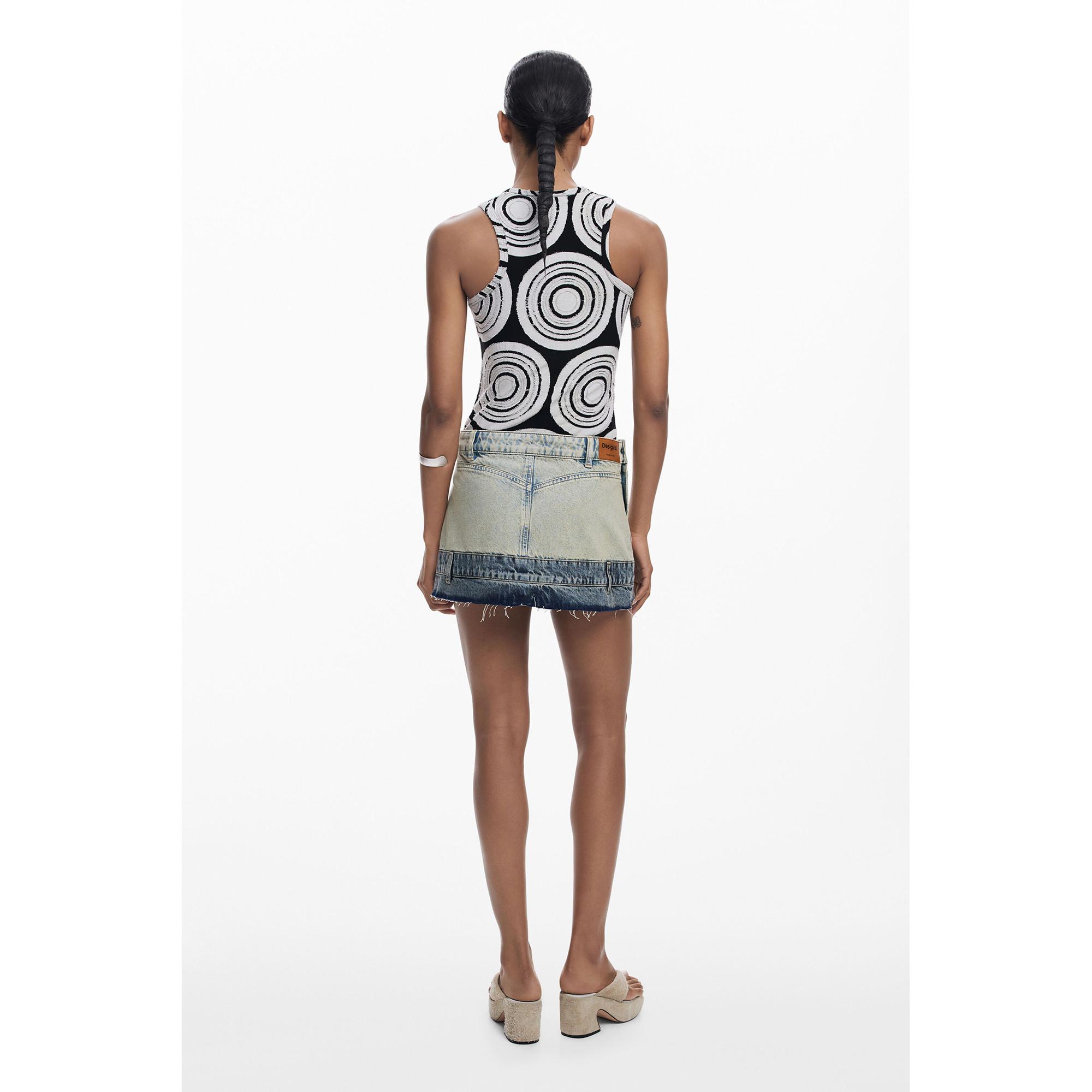 Desigual T-Shirt mit Runddruck  