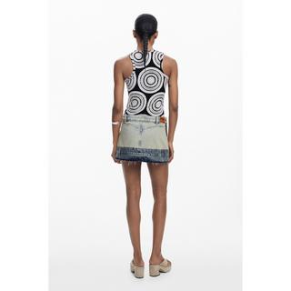 Desigual T-Shirt mit Runddruck  