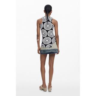 Desigual T-shirt con stampa a spirale geometrica  