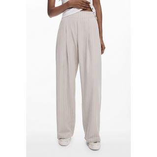 Desigual Bundfalten Straight Leg Hose  