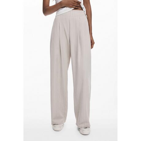 Desigual Bundfalten Straight Leg Hose  