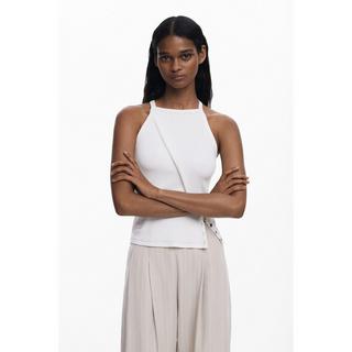 Desigual Bundfalten Straight Leg Hose  