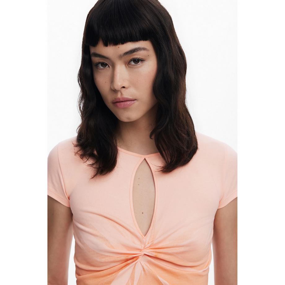 Desigual T-shirt avec détail découpé  