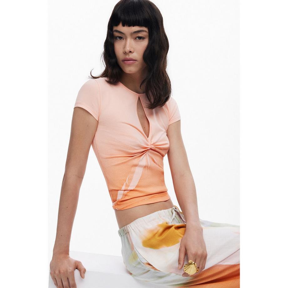 Desigual T-shirt avec détail découpé  