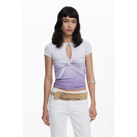 Desigual T-shirt con dettaglio cut-out  