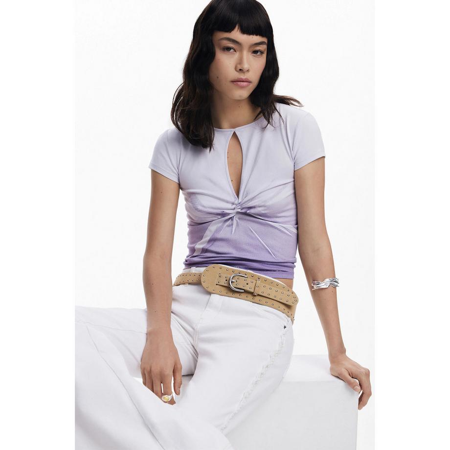 Desigual T-shirt avec détail découpé  