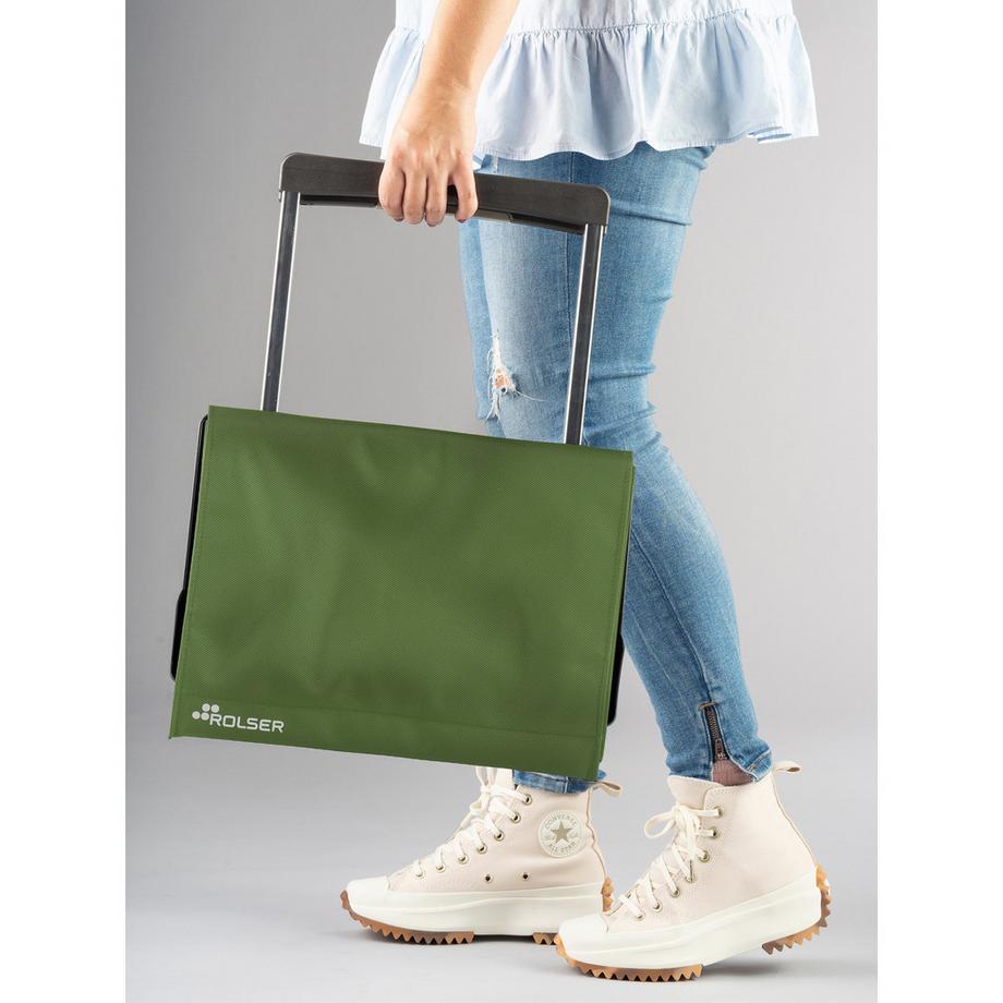 ROLSER Carrello della spesa PLEGMATIC KAKI (PLE001-K), 40L 
