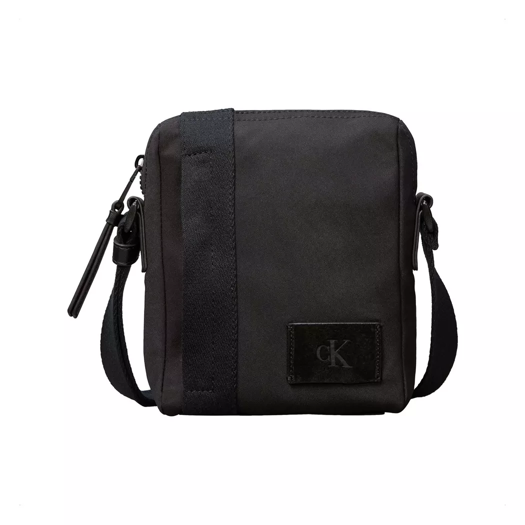 Sacoche Calvin Klein Jeans CANVAS MIX REPORTER Noir Unique hommes 2
