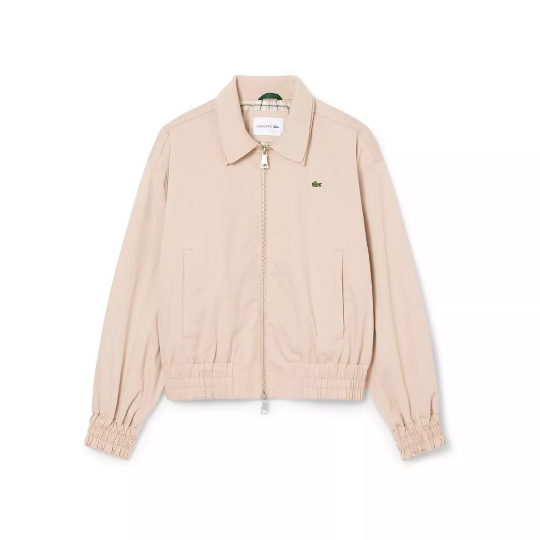 Lacoste - Blouson - Taille 38 Beige femme