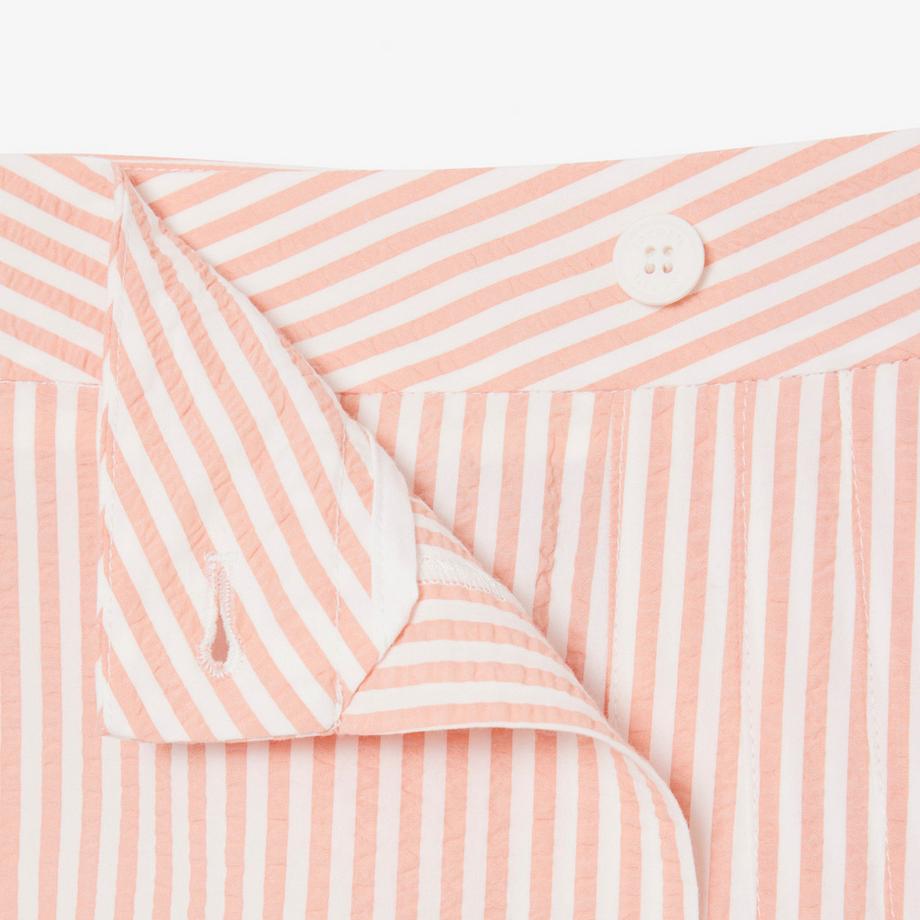 LACOSTE Mini-jupe rayée  