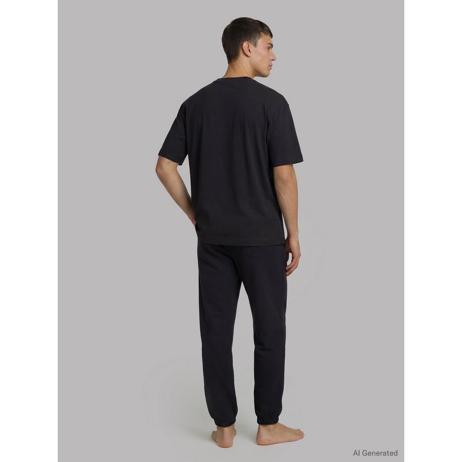 Calvin Klein Maglia pigiama con taschino sul petto  